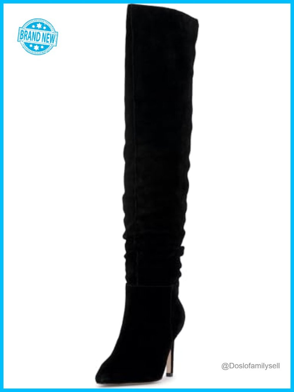 Jessica Simpson Emetta Wide Calf Suede Over-the-Knee Stiletto Boots